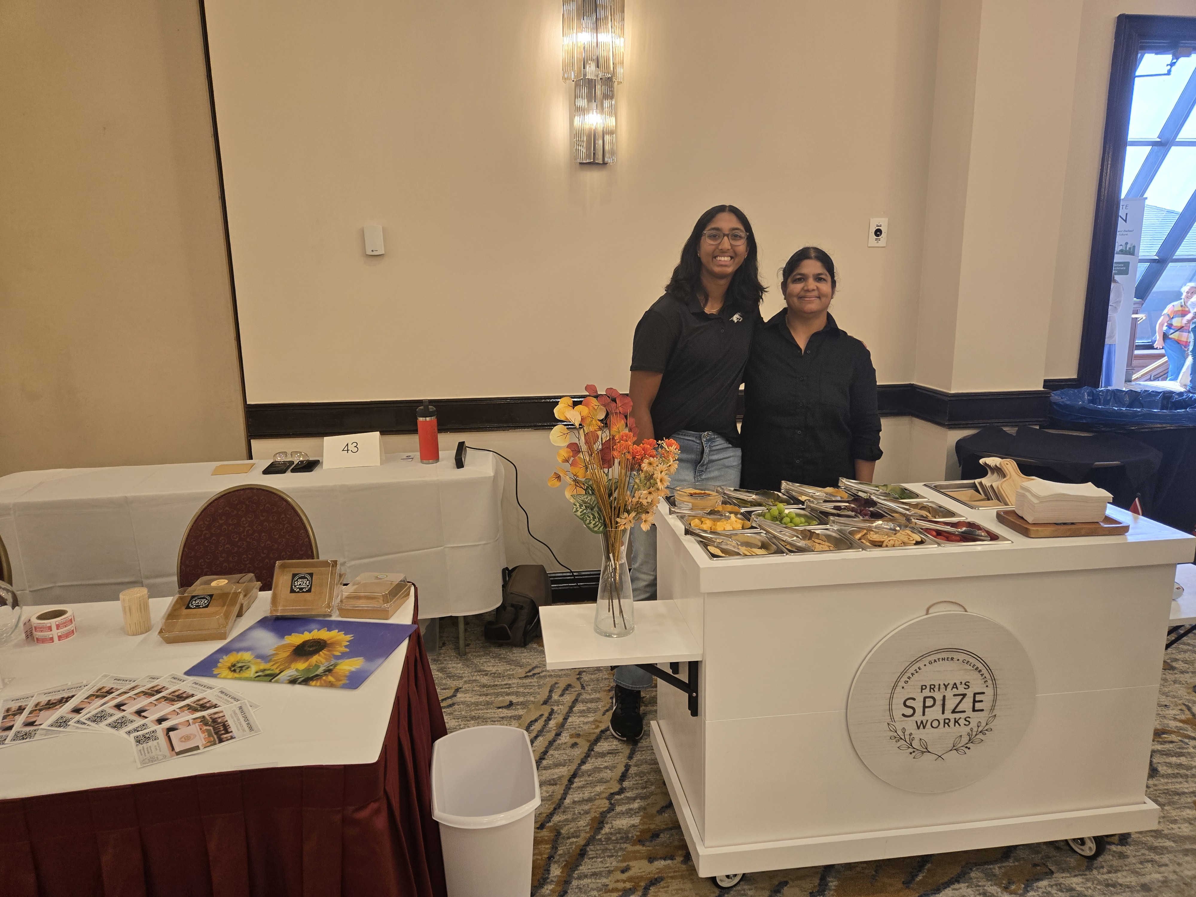 Priya's Spize Works at the US India Chamber of Commerce Metrocrest Business Expo