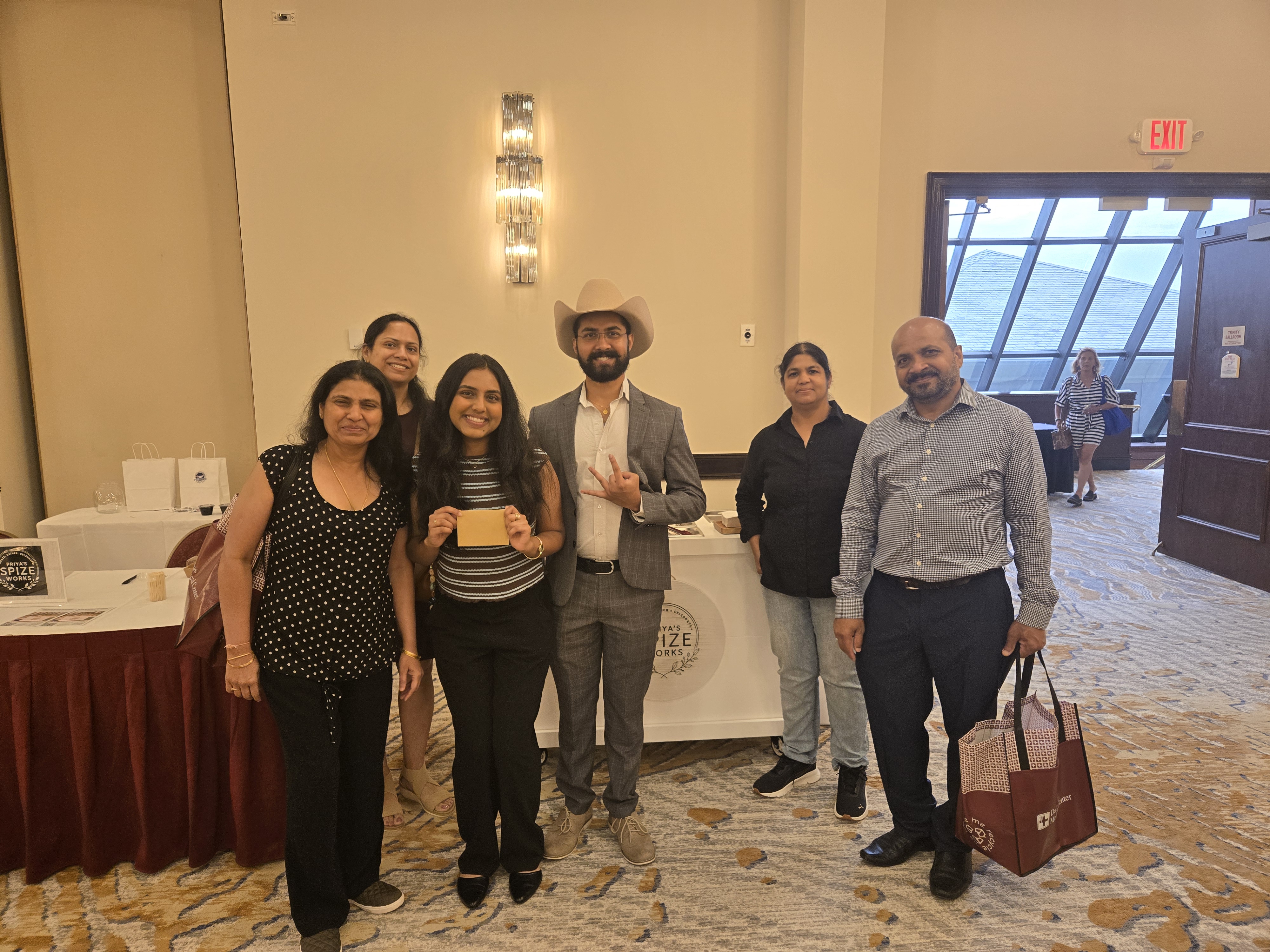 Priya's Spize Works at the US India Chamber of Commerce Metrocrest Business Expo