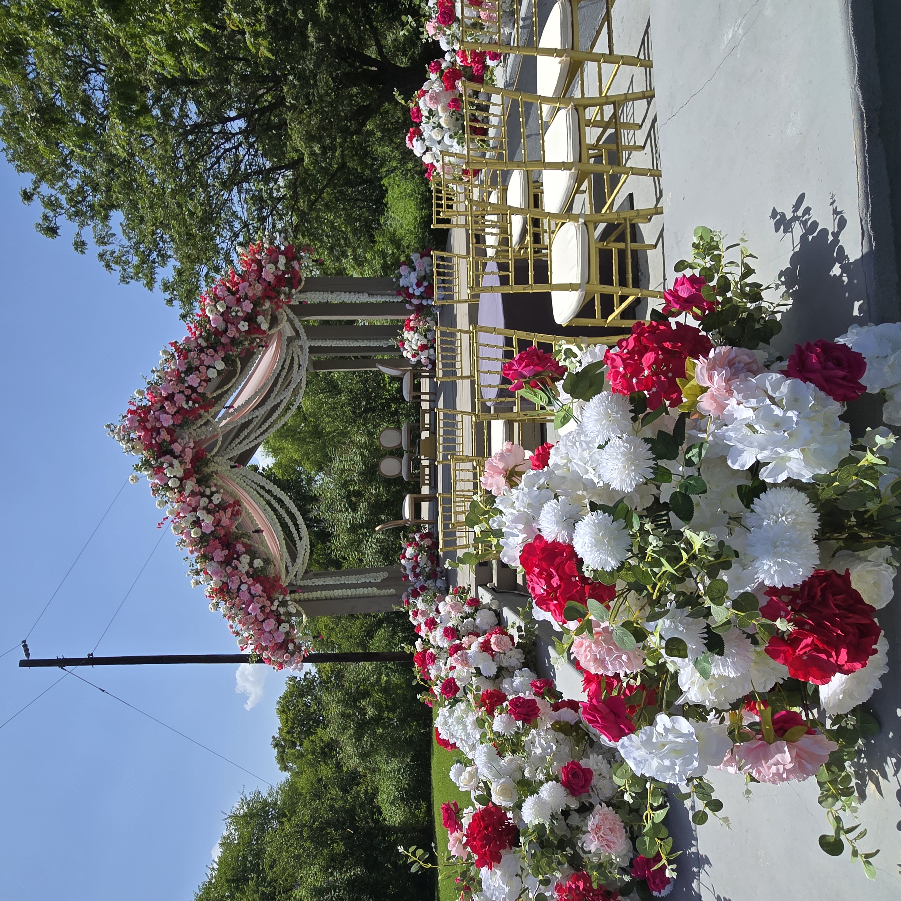Priya's Spize Works at the Luxury Micro-Wedding Venue Open House, The Penrose House