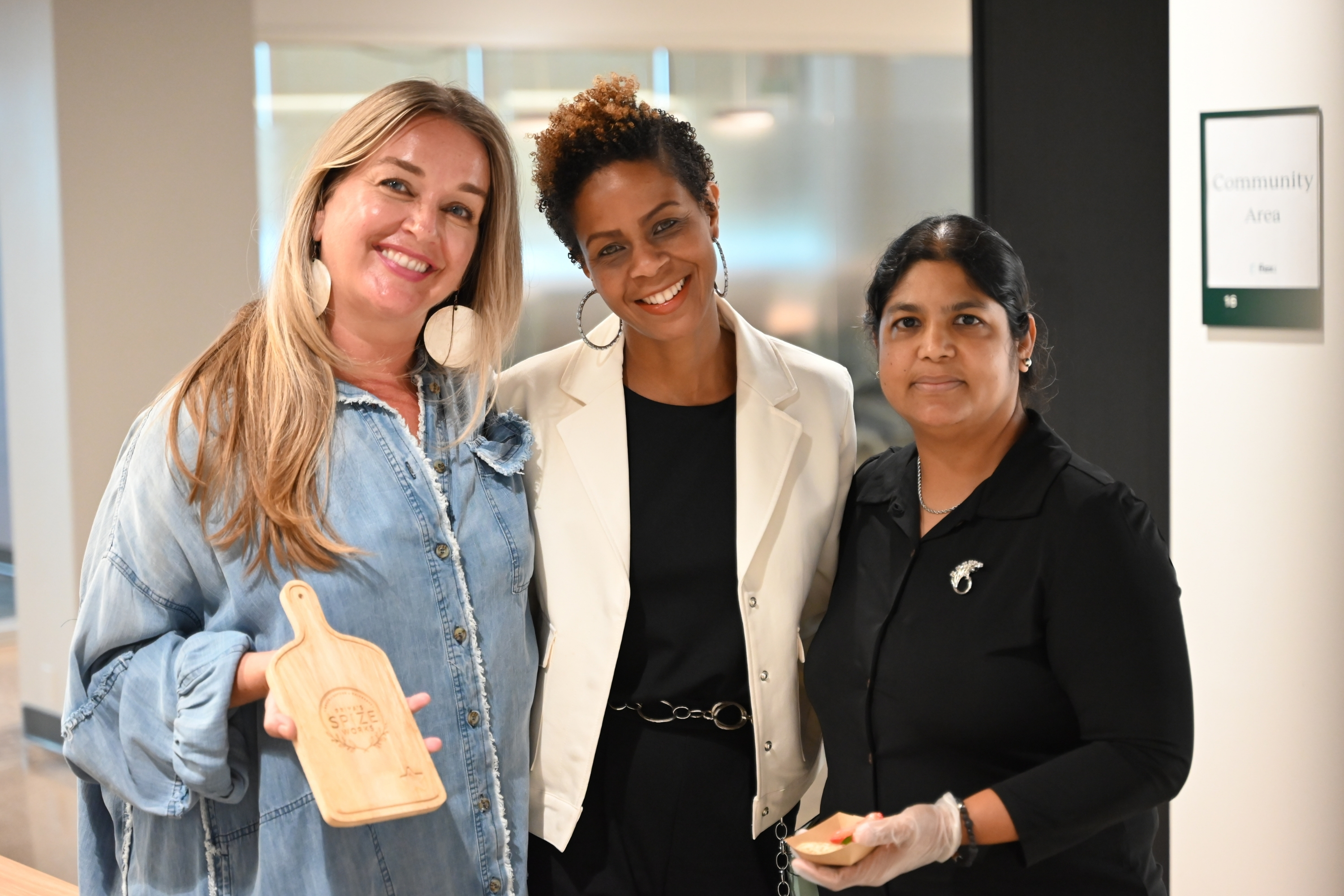 Priya's Spize Works at the US India Chamber of Commerce - Happy Hour