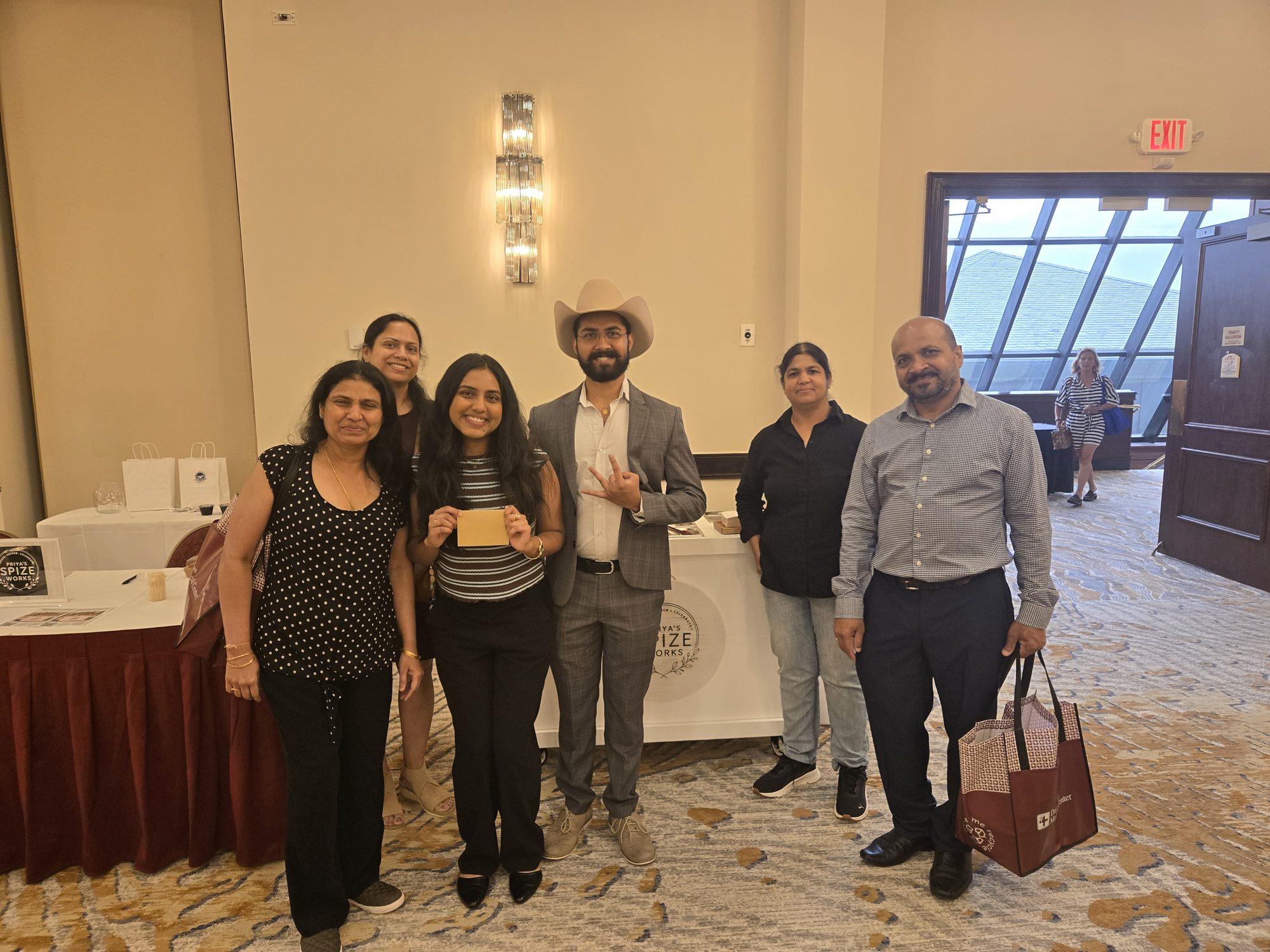 Priya's Spize Works at the US India Chamber of Commerce Metrocrest Business Expo