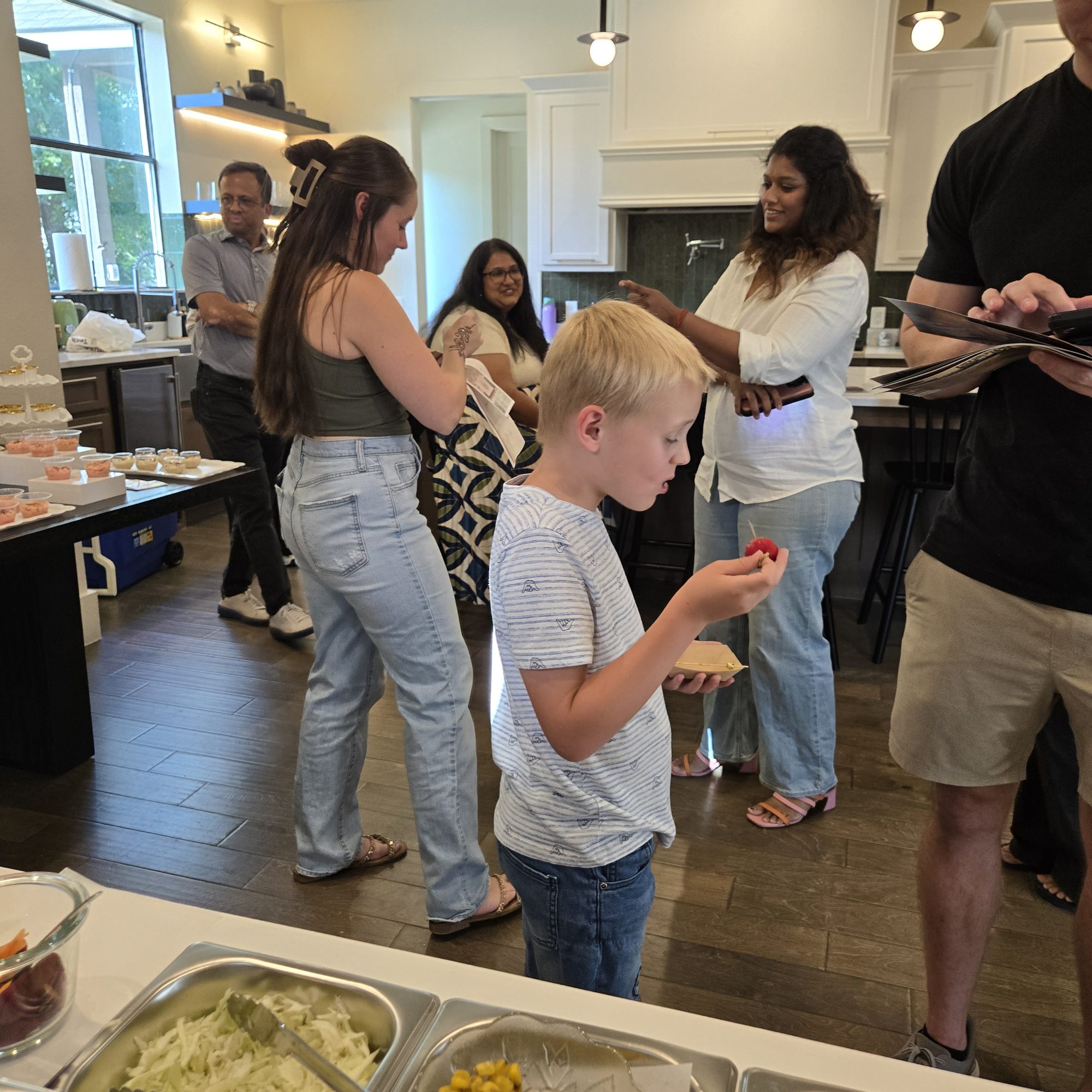 Priya's Spize Works at the Luxury Micro-Wedding Venue Open House, The Penrose House