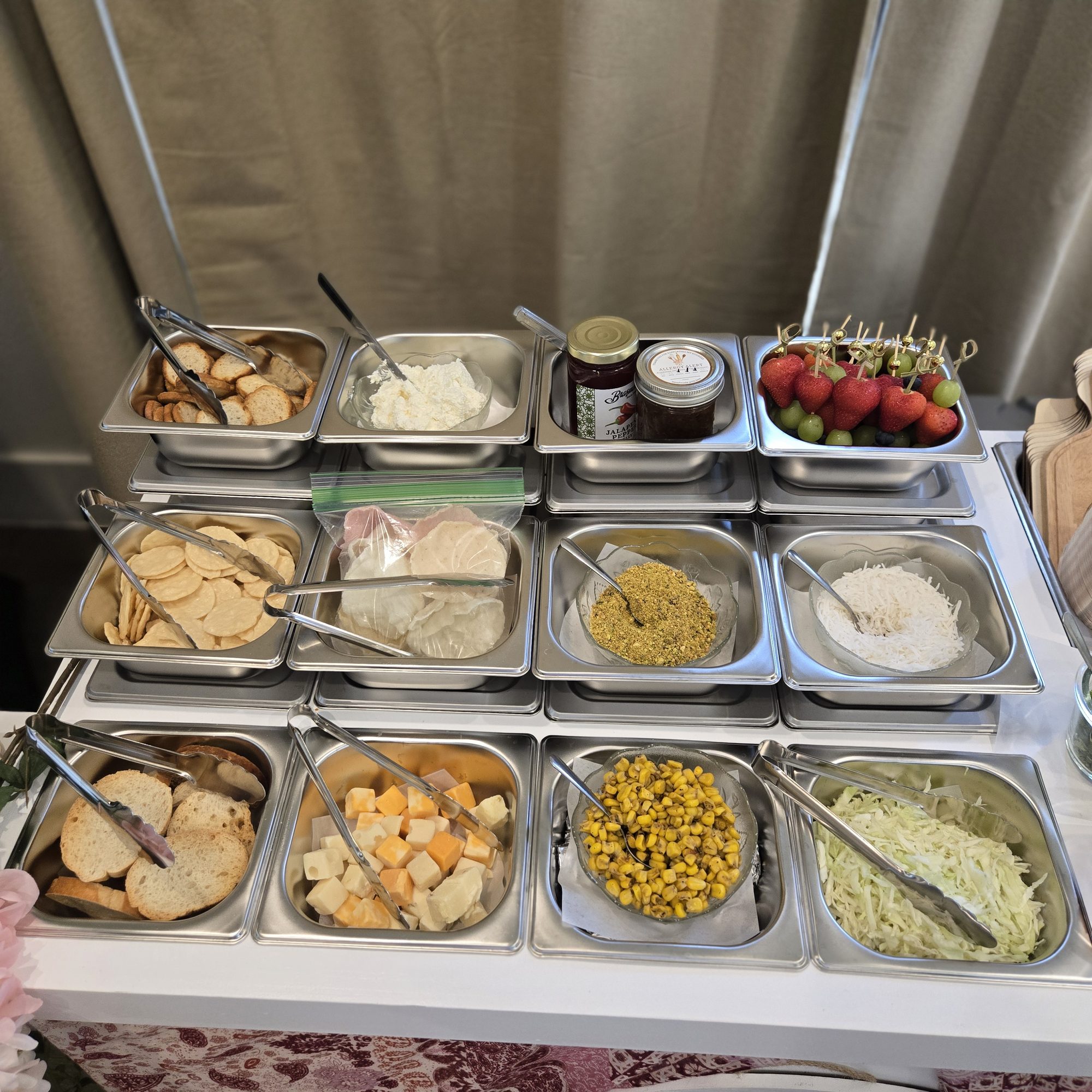 Priya's Spize Works at the Luxury Micro-Wedding Venue Open House, The Penrose House